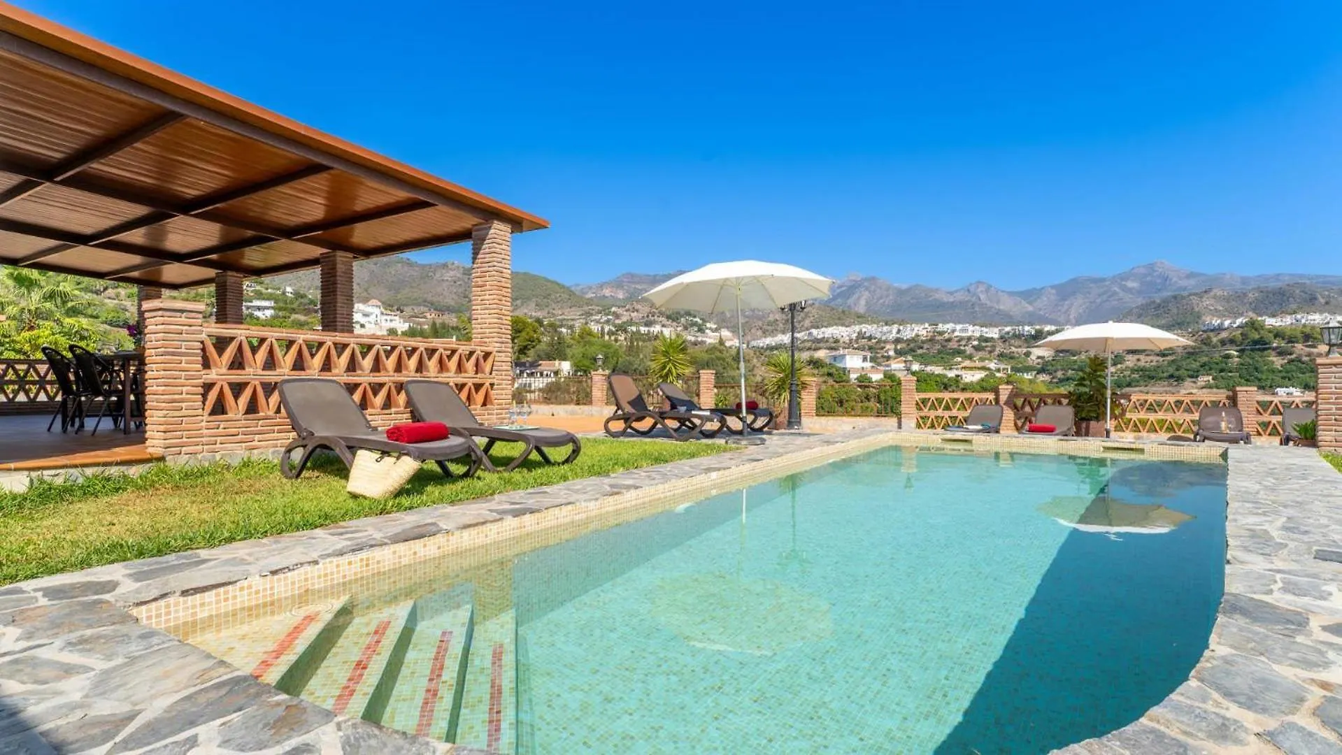 Country Villa Frigiliana 말라가 스페인